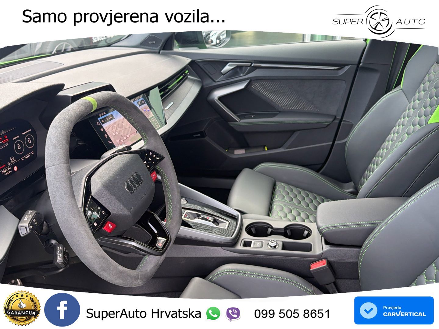 Audi RS3 Sportback 2.5 TFSI (400 KS) quattro S tronic LED+GR SJED+ACC