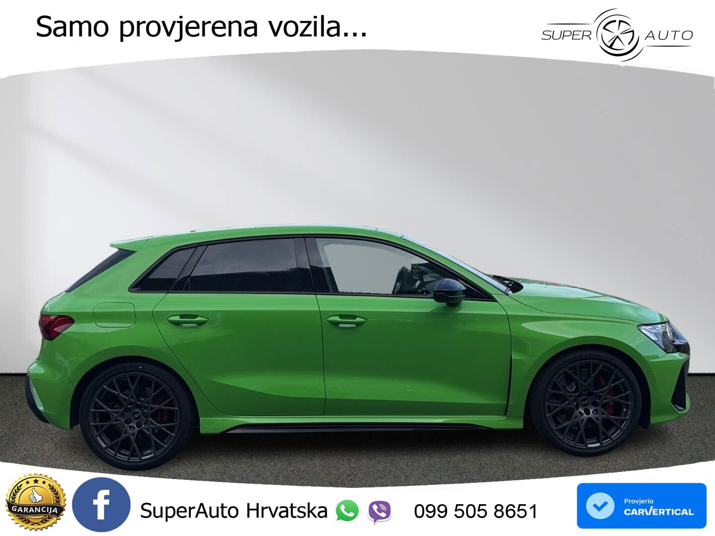 Audi RS3 Sportback 2.5 TFSI (400 KS) quattro S tronic LED+GR SJED+ACC
