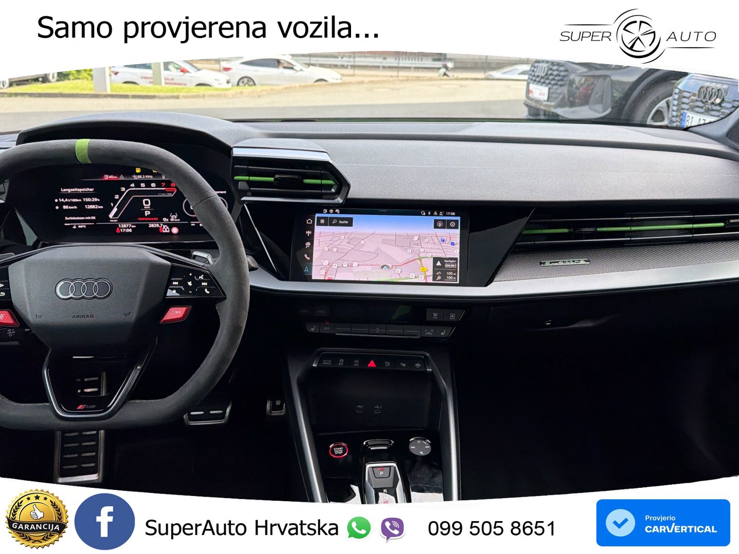 Audi RS3 Sportback 2.5 TFSI (400 KS) quattro S tronic LED+GR SJED+ACC