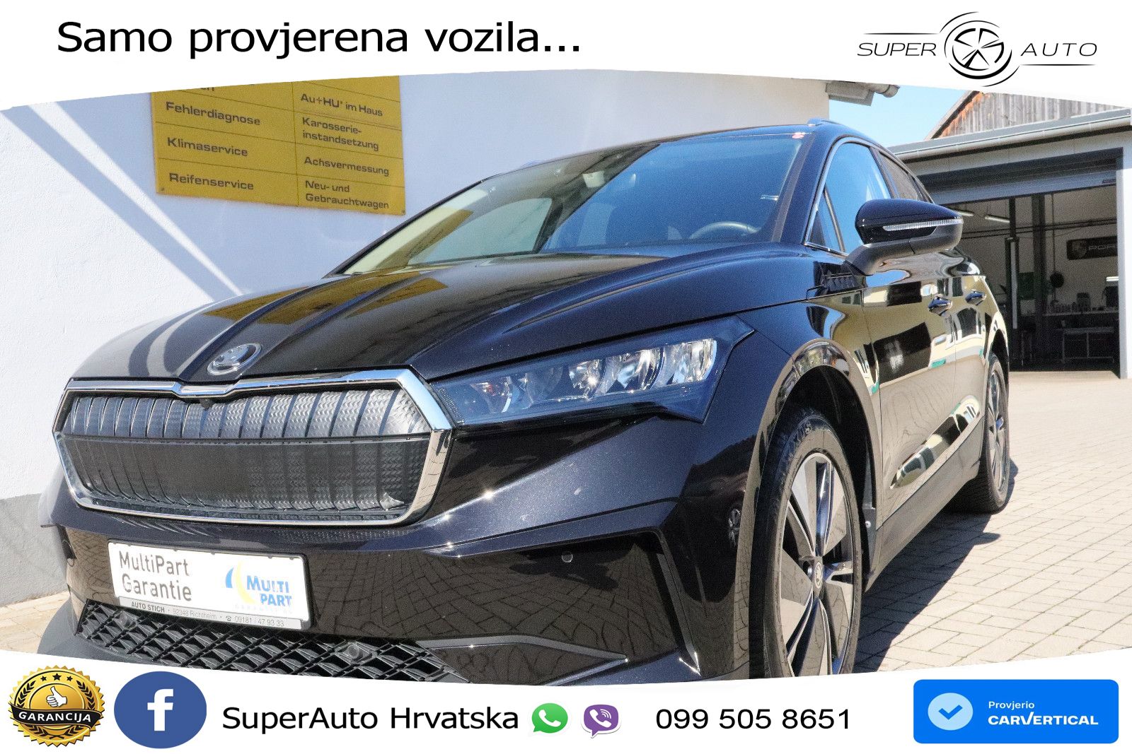 Škoda Enyaq iV 85x 82 kWh (286 KS) AWD