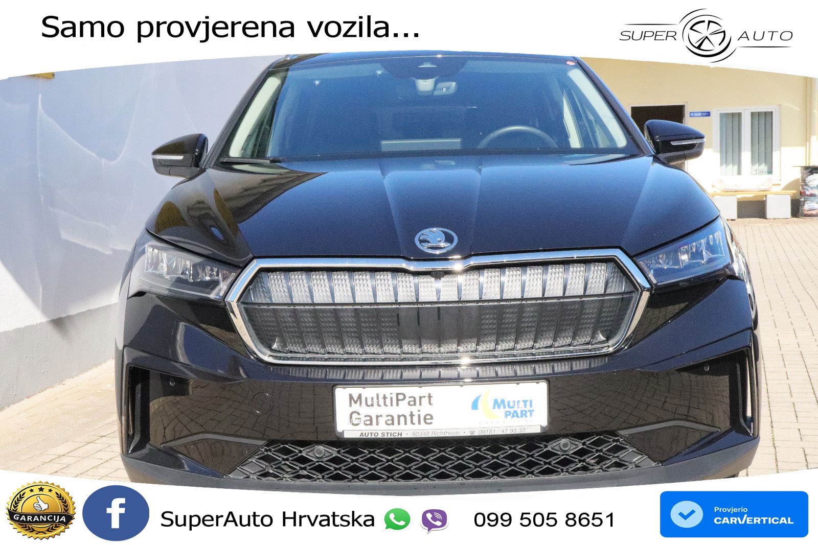 Škoda Enyaq iV 85x 82 kWh (286 KS) AWD