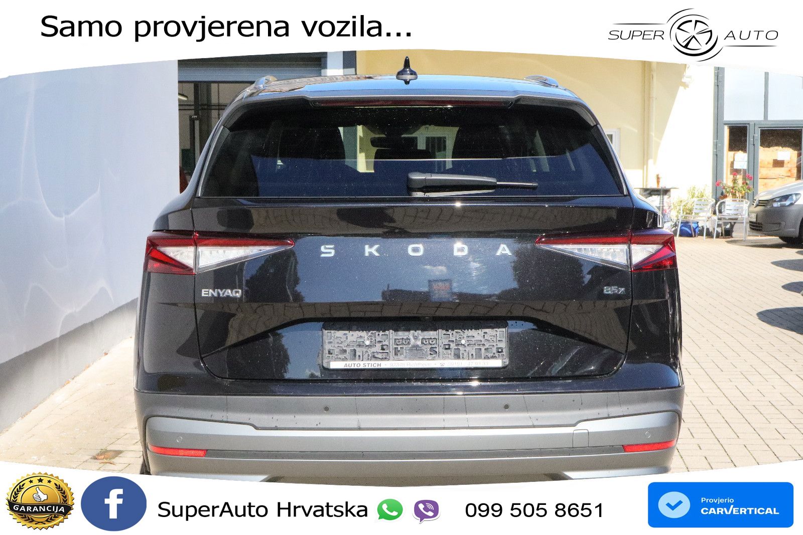 Škoda Enyaq iV 85x 82 kWh (286 KS) AWD