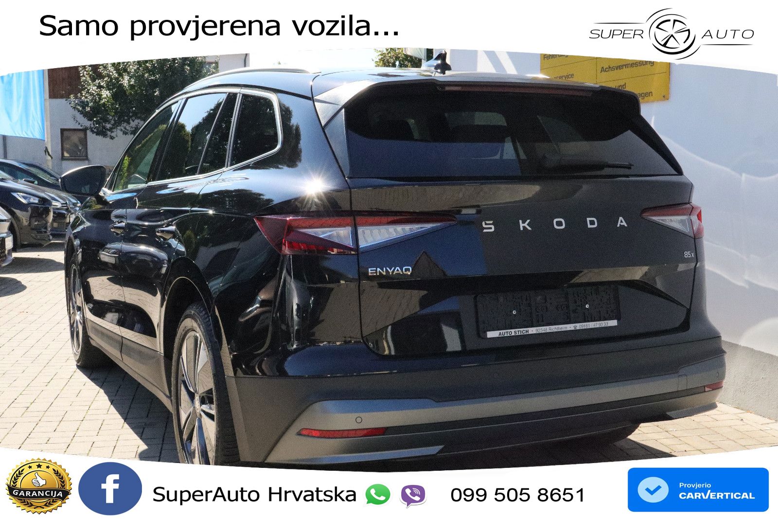Škoda Enyaq iV 85x 82 kWh (286 KS) AWD