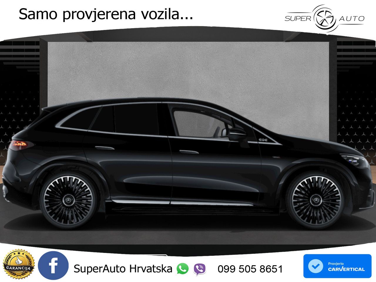 Mercedes EQE SUV AMG 53 100 kWh (626 KS) 4MATIC+ ZRAČNI+ACC+GR SJED+360+PANO