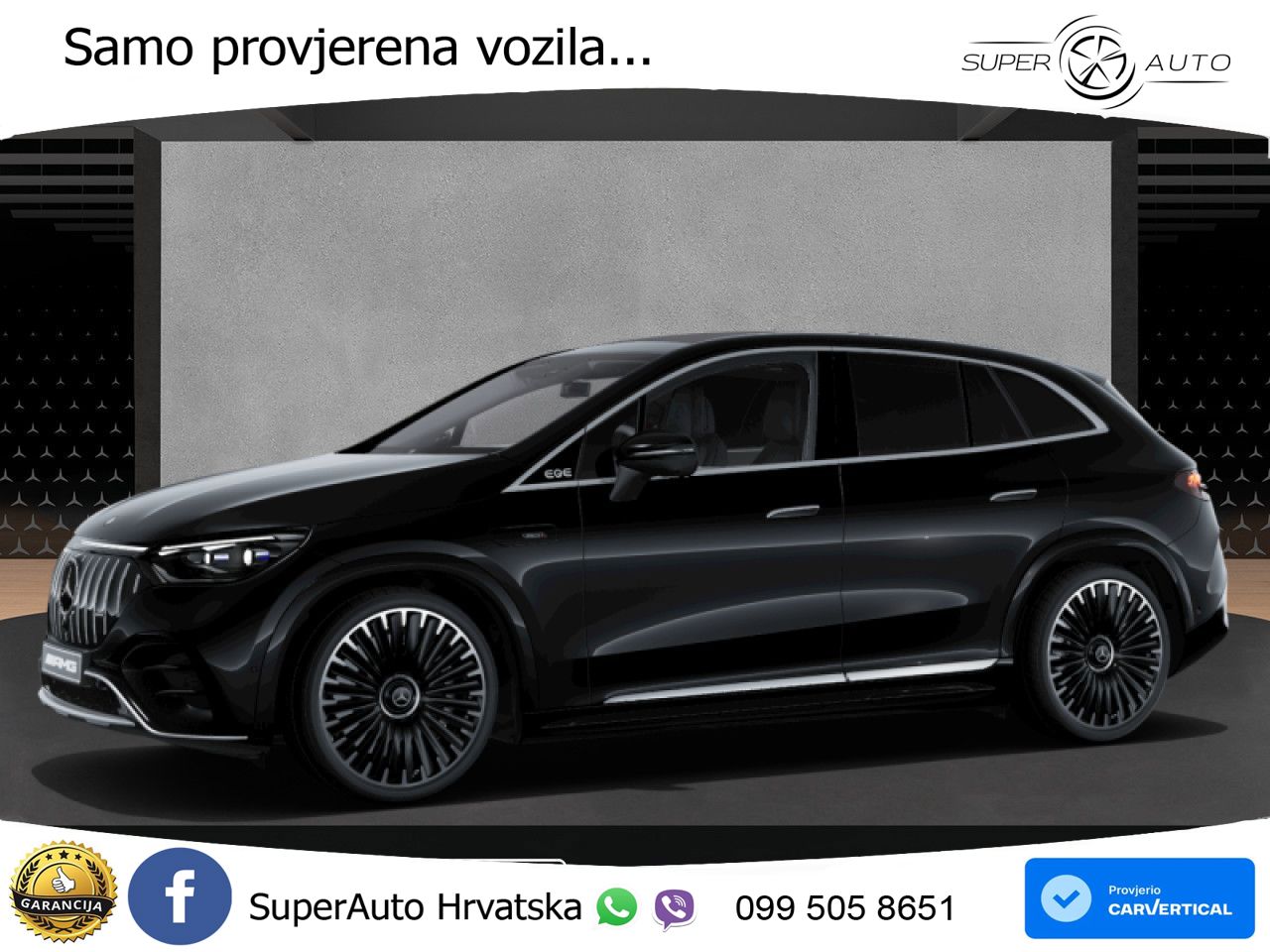 Mercedes EQE SUV AMG 53 100 kWh (626 KS) 4MATIC+ ZRAČNI+ACC+GR SJED+360+PANO