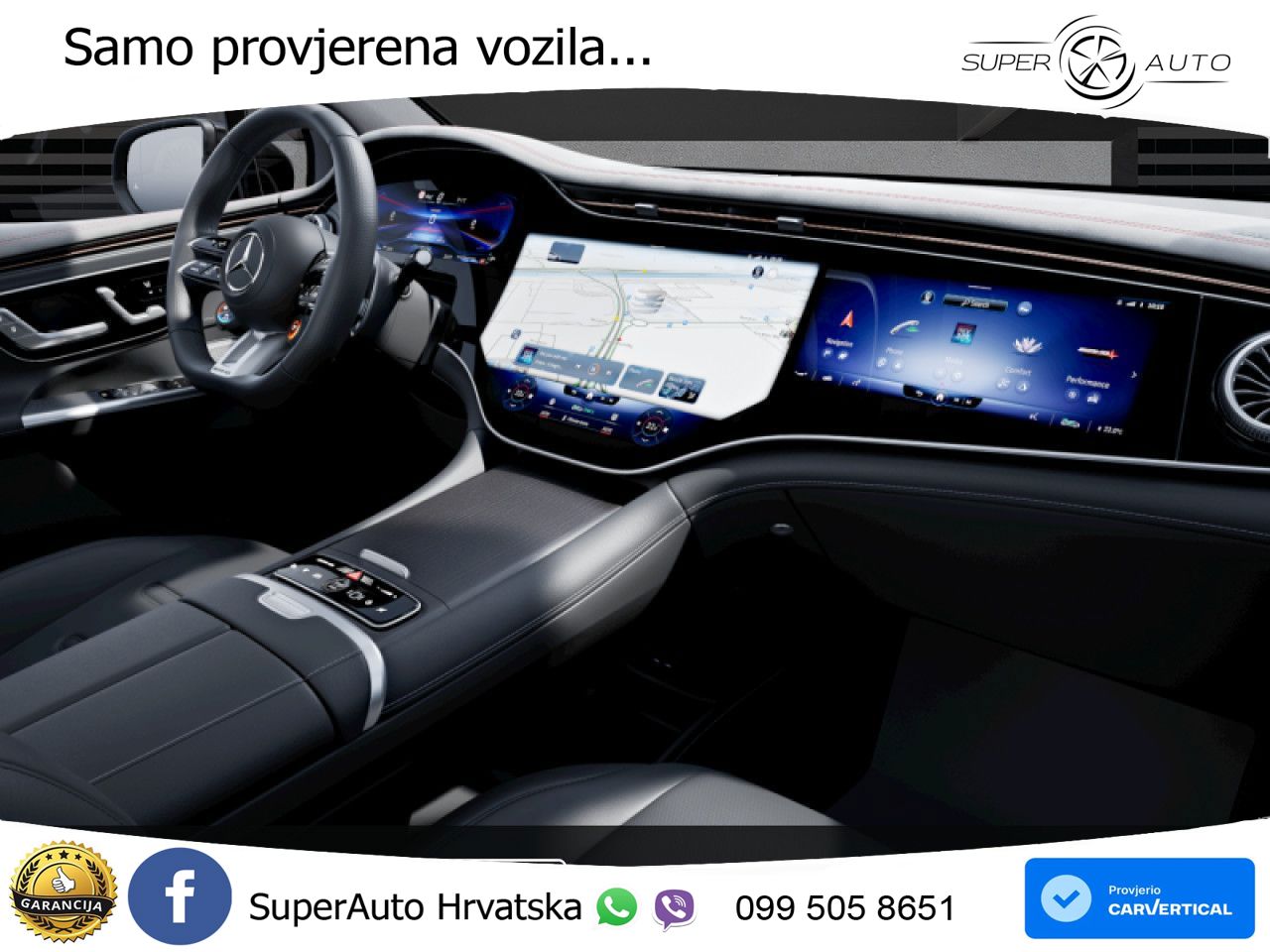 Mercedes EQE SUV AMG 53 100 kWh (626 KS) 4MATIC+ ZRAČNI+ACC+GR SJED+360+PANO