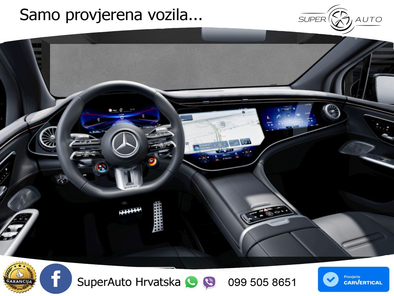 Mercedes EQE SUV AMG 53 100 kWh (626 KS) 4MATIC+ ZRAČNI+ACC+GR SJED+360+PANO