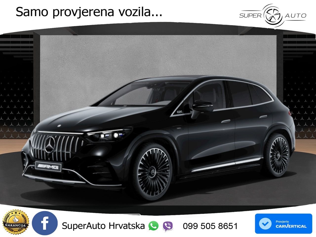 Mercedes EQE SUV AMG 53 100 kWh (626 KS) 4MATIC+ ZRAČNI+ACC+GR SJED+360+PANO
