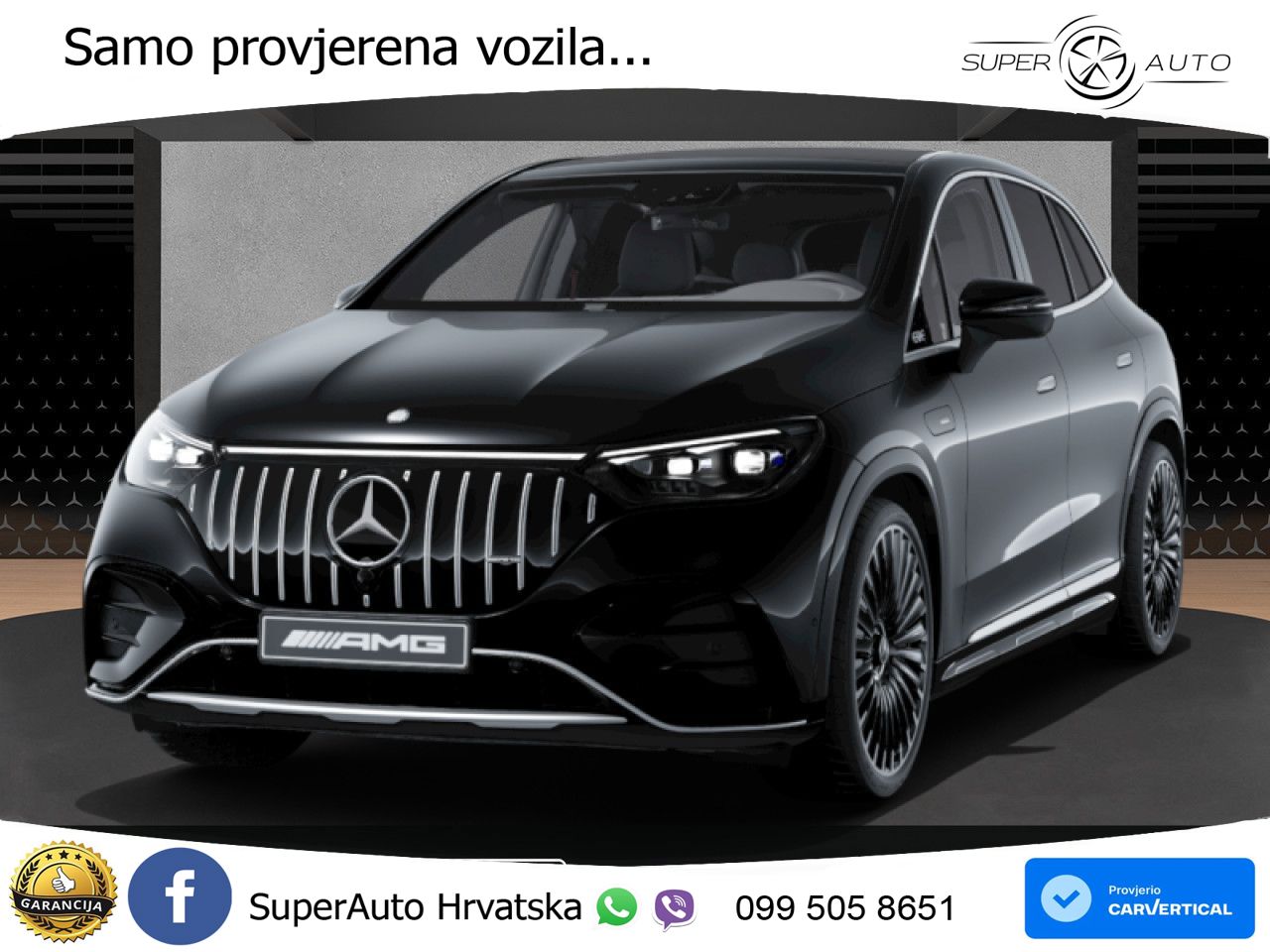 Mercedes EQE SUV AMG 53 100 kWh (626 KS) 4MATIC+ ZRAČNI+ACC+GR SJED+360+PANO