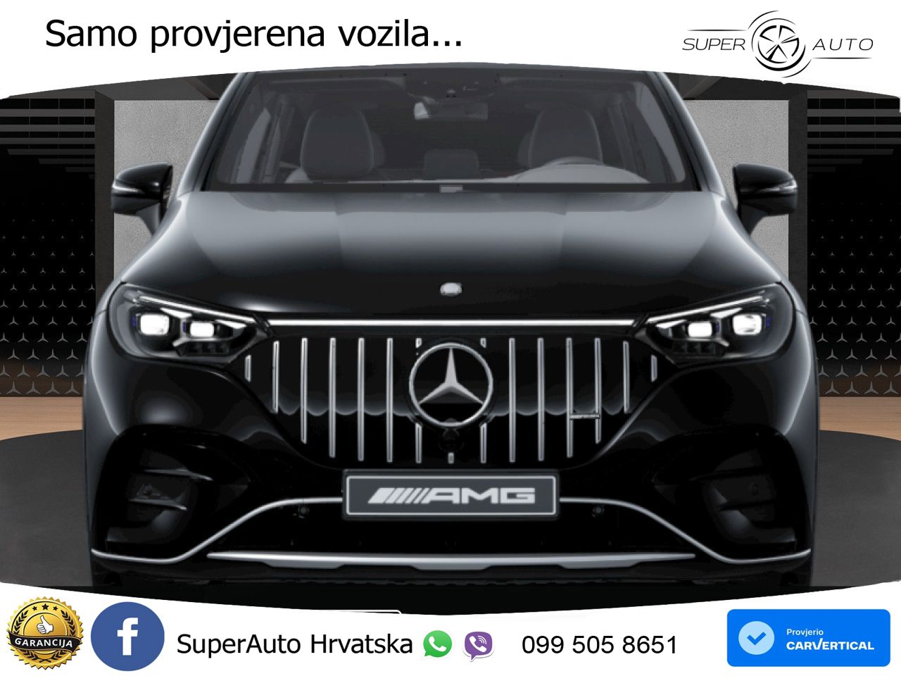 Mercedes EQE SUV AMG 53 100 kWh (626 KS) 4MATIC+ ZRAČNI+ACC+GR SJED+360+PANO