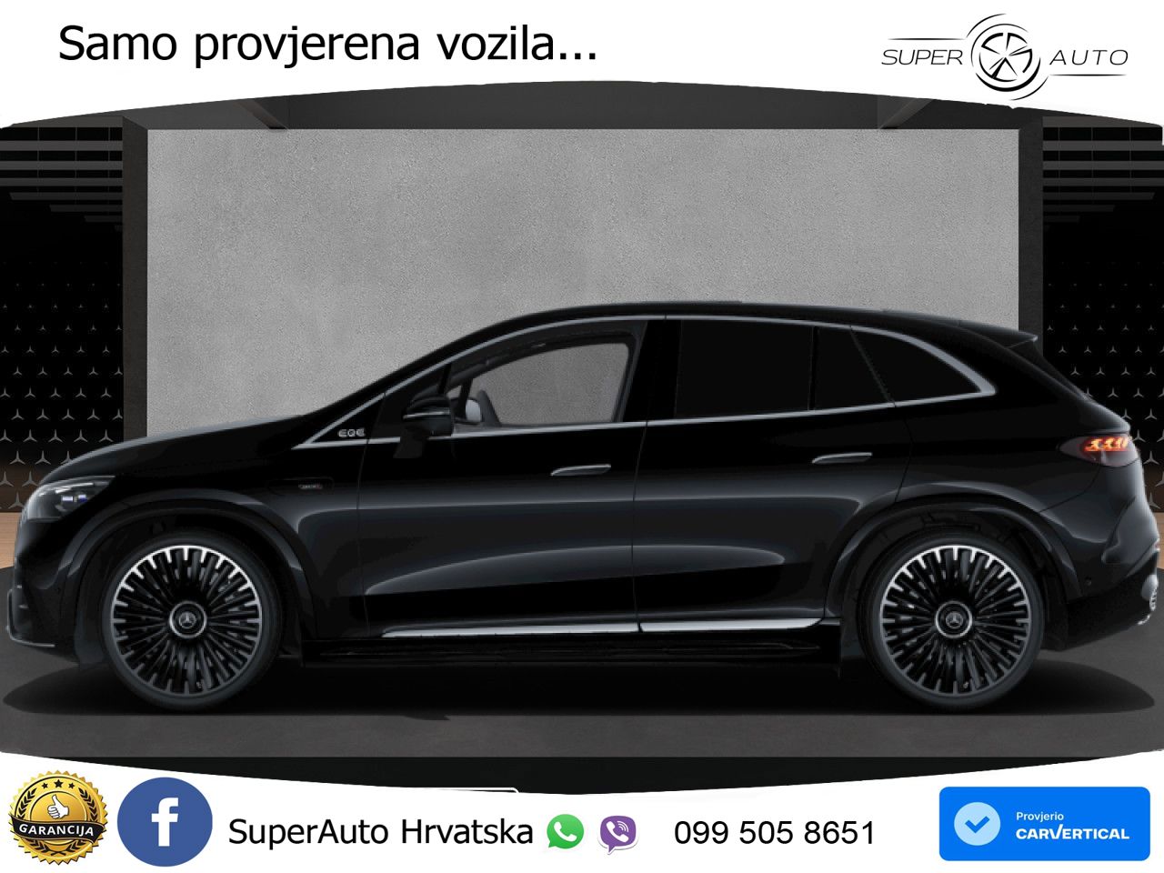 Mercedes EQE SUV AMG 53 100 kWh (626 KS) 4MATIC+ ZRAČNI+ACC+GR SJED+360+PANO
