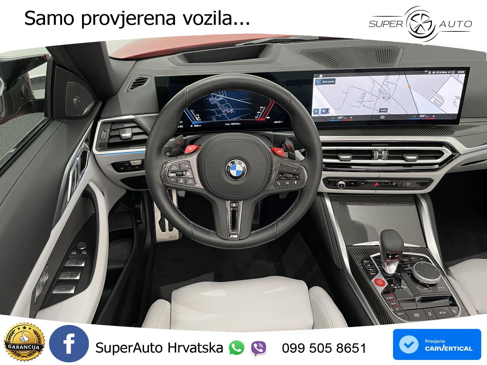 BMW M4 Convertible Competition 3.0 (510 KS) xDrive Steptronic LED+GR SJED+ACC