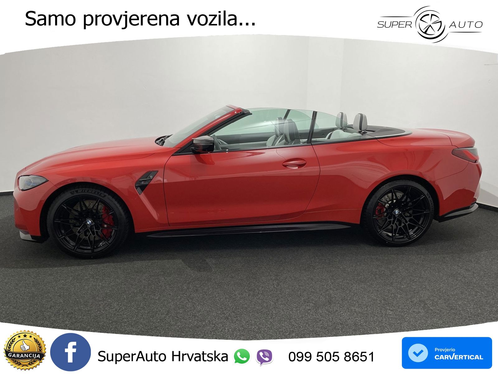 BMW M4 Convertible Competition 3.0 (510 KS) xDrive Steptronic LED+GR SJED+ACC