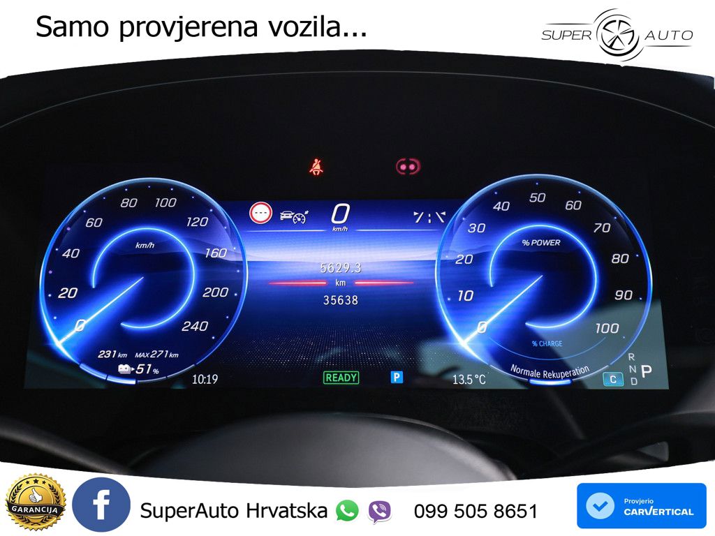 Mercedes EQE SUV 500 105 kWh (408 KS) 4MATIC