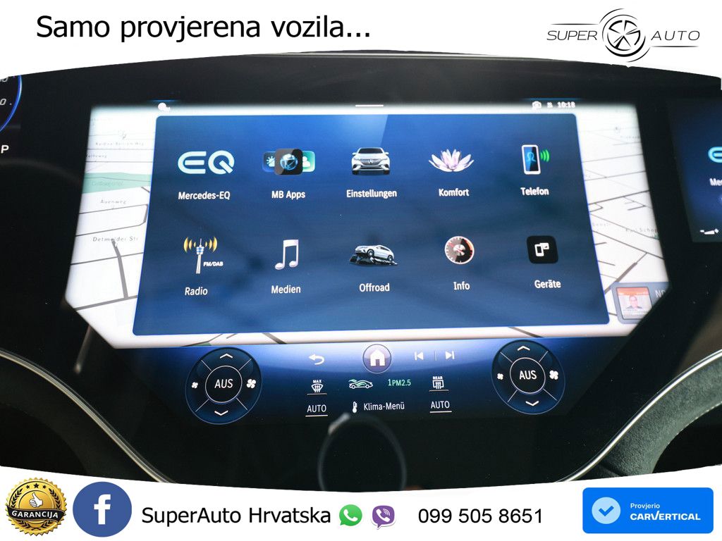 Mercedes EQE SUV 500 105 kWh (408 KS) 4MATIC