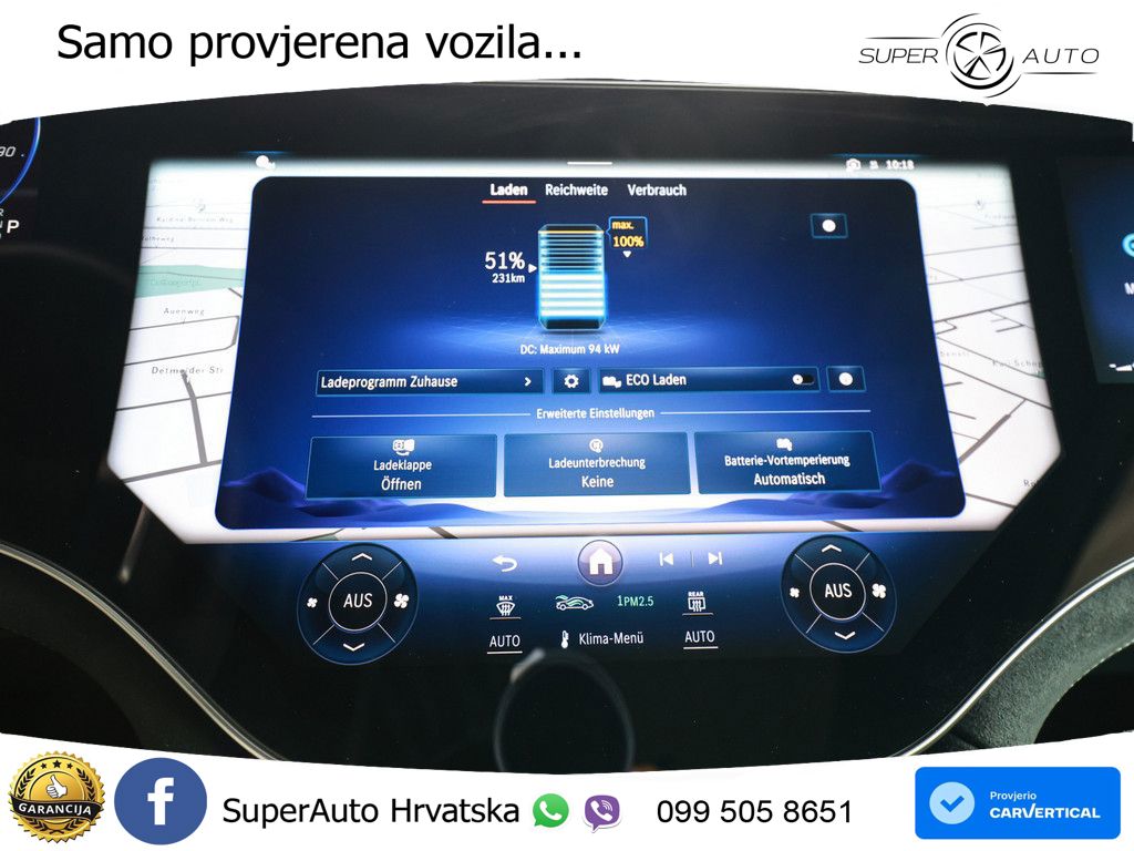 Mercedes EQE SUV 500 105 kWh (408 KS) 4MATIC
