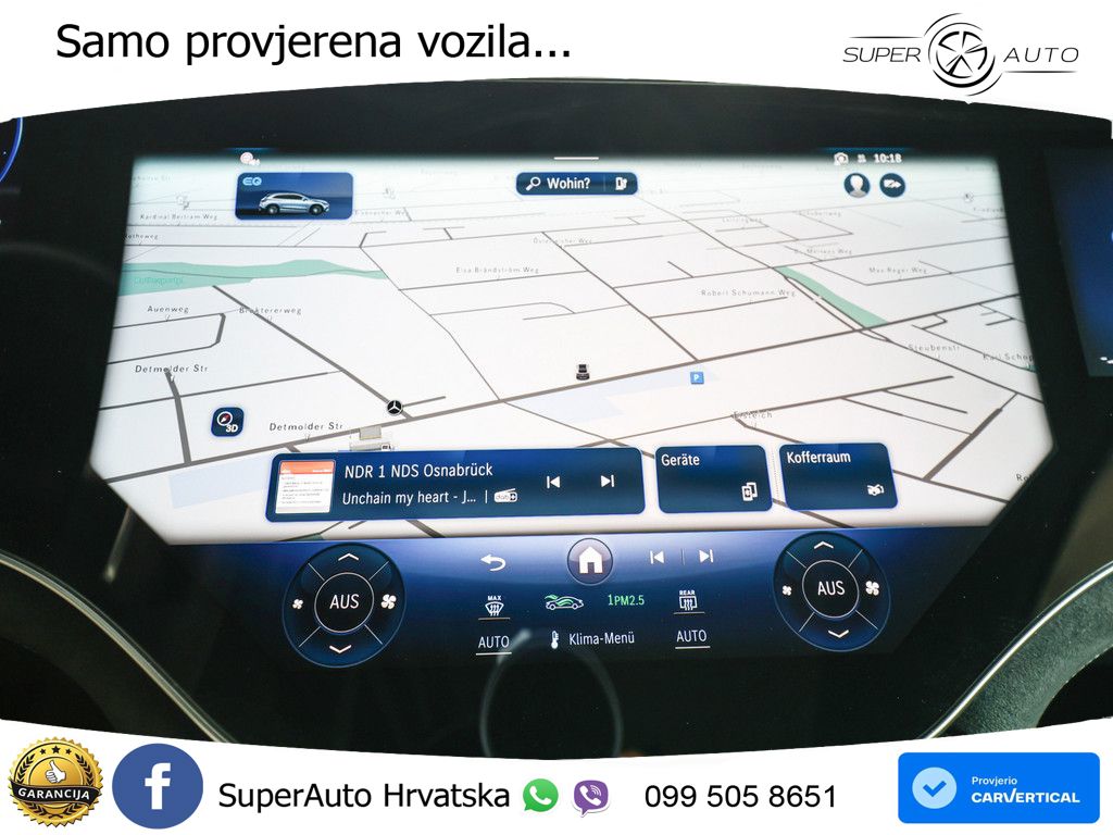Mercedes EQE SUV 500 105 kWh (408 KS) 4MATIC