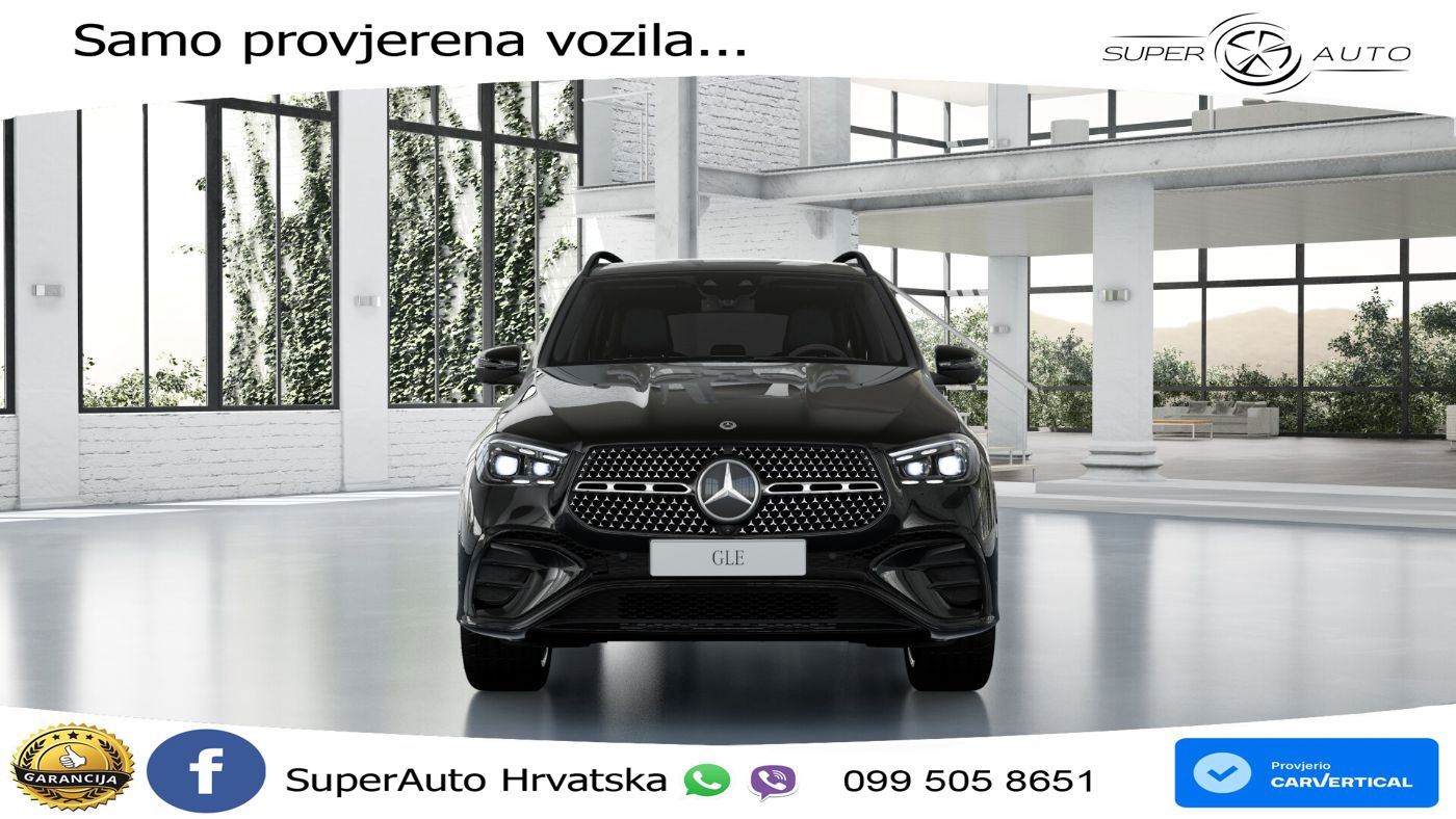 Mercedes GLE 450d (367 KS) EQ Boost 4MATIC 9G-TRONIC AMG LED+GR SJED+ACC