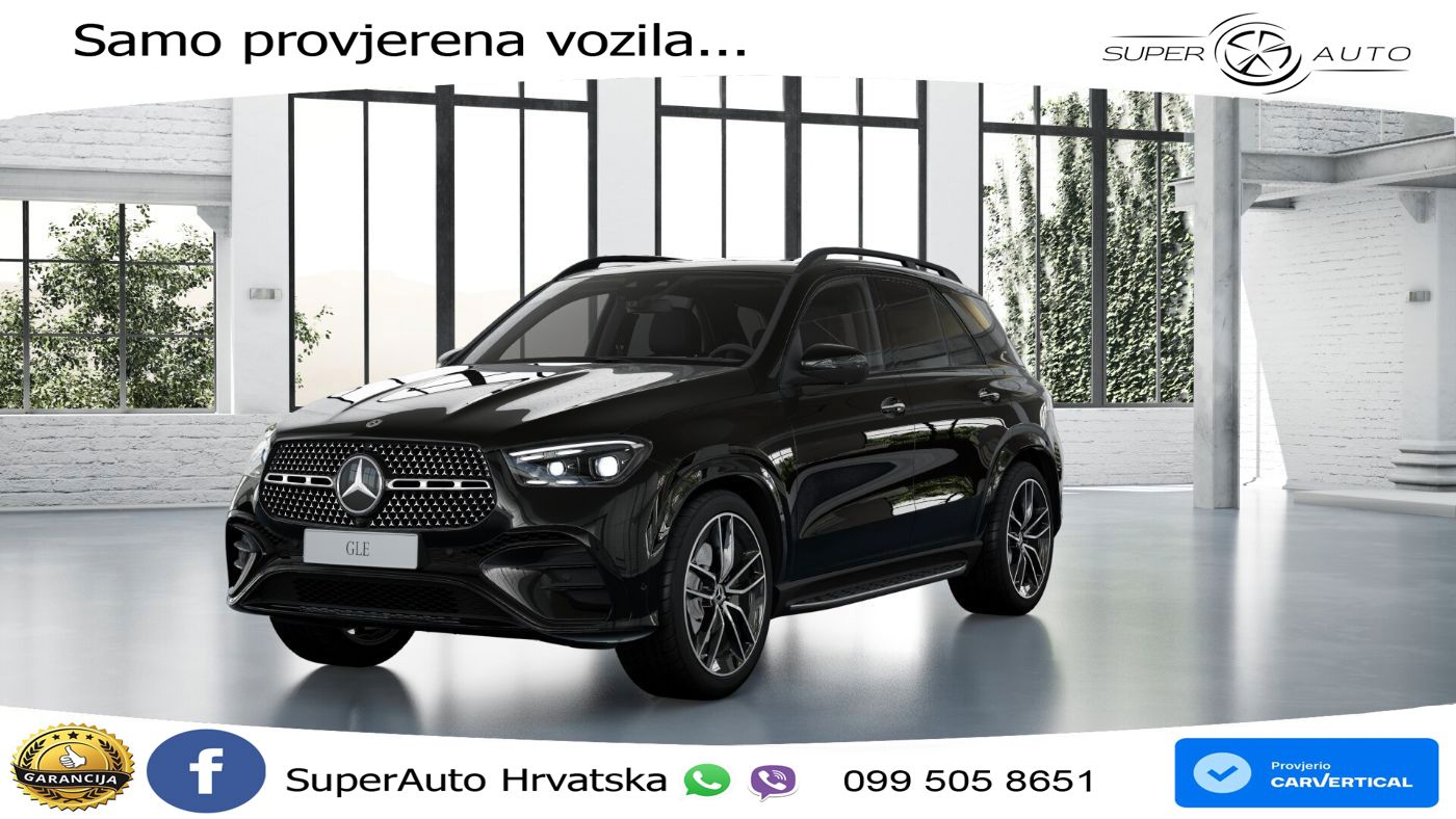 Mercedes GLE 450d (367 KS) EQ Boost 4MATIC 9G-TRONIC AMG LED+GR SJED+ACC
