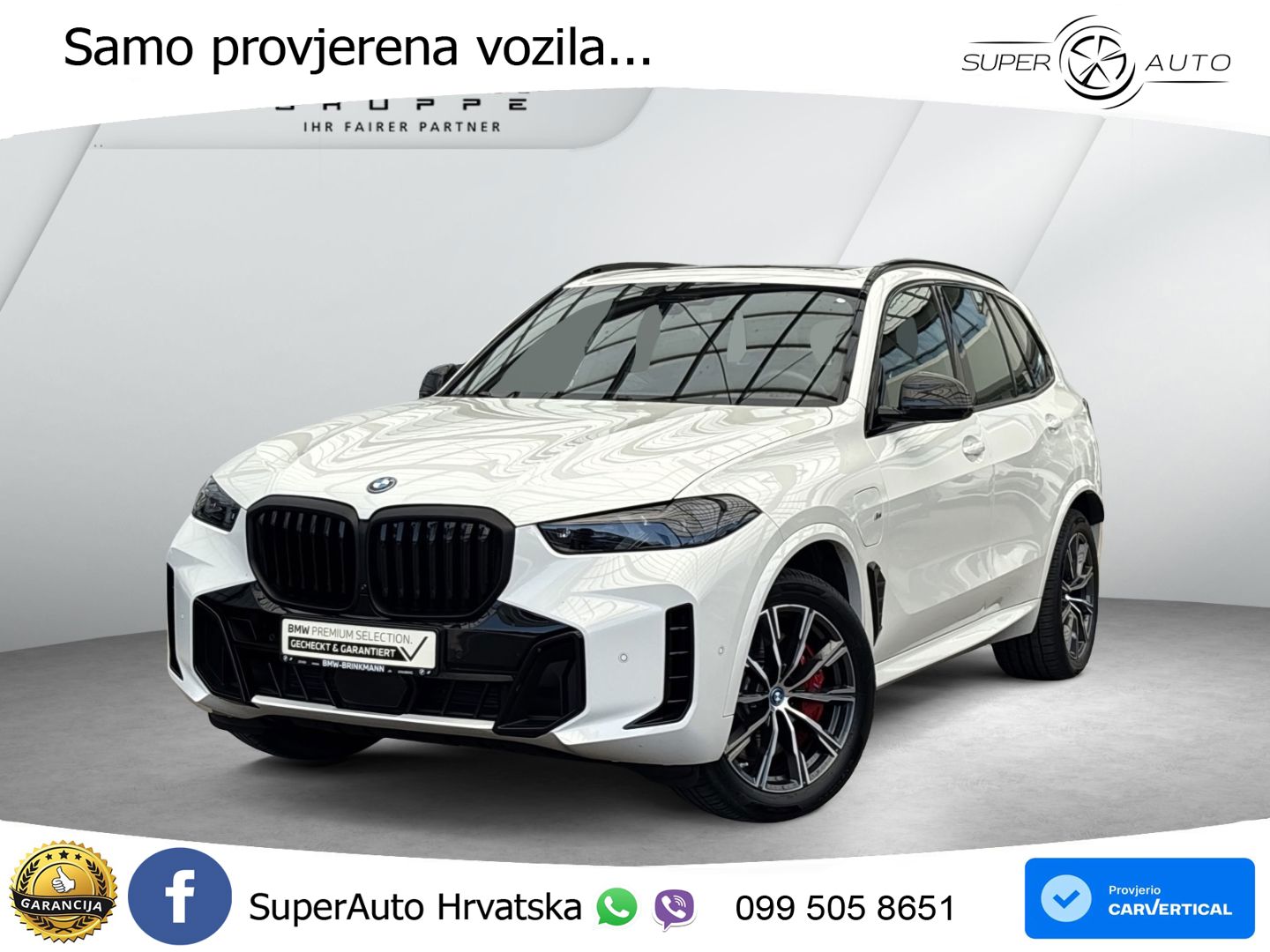 BMW X5 50e (490 KS) xDrive Steptronic LED+GR SJED+ACC
