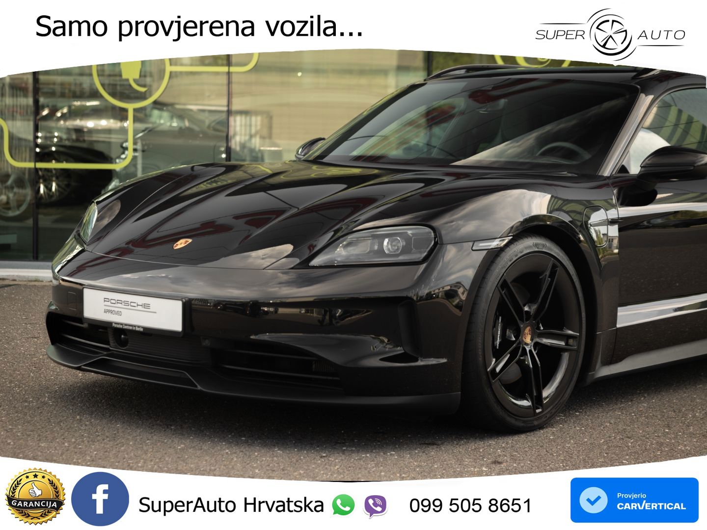 Porsche Taycan Sport Turismo 105 kWh (435 KS)