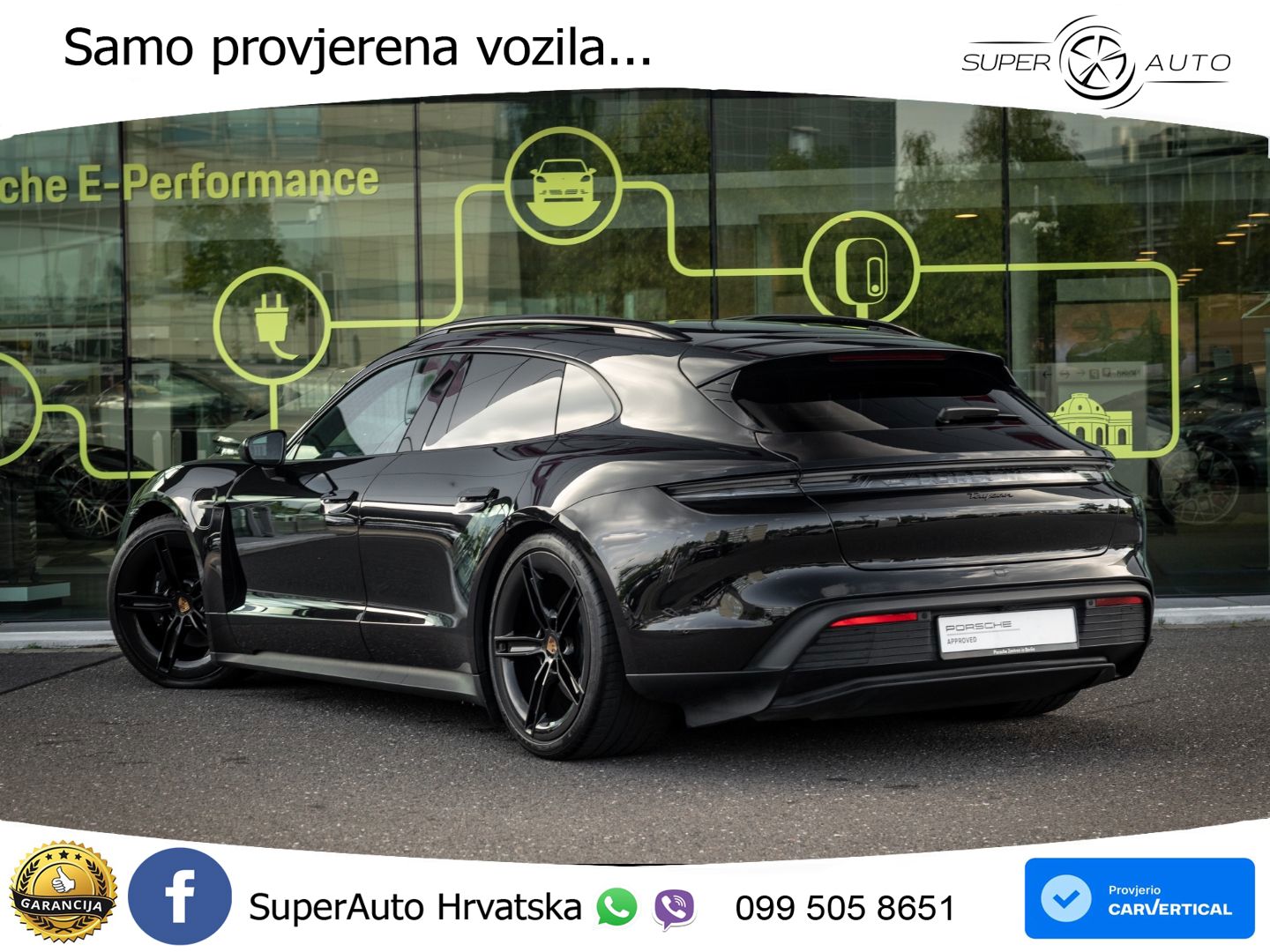 Porsche Taycan Sport Turismo 105 kWh (435 KS)