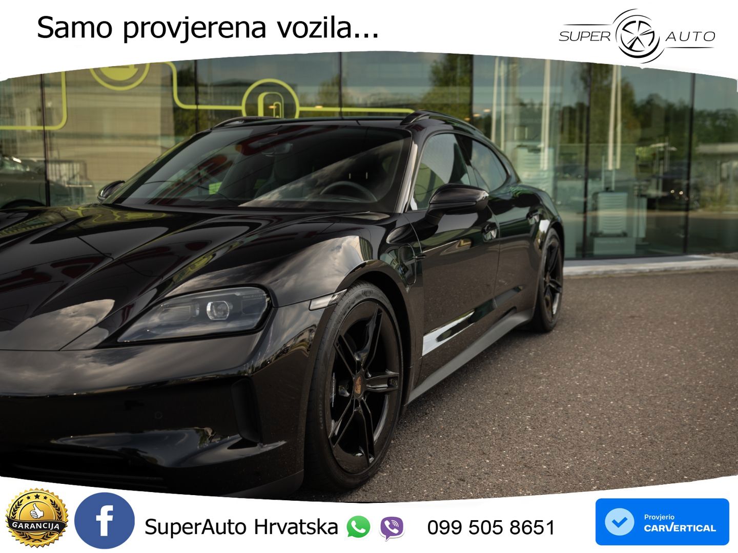 Porsche Taycan Sport Turismo 105 kWh (435 KS)