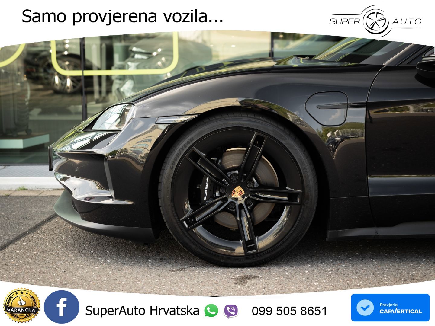 Porsche Taycan Sport Turismo 105 kWh (435 KS)