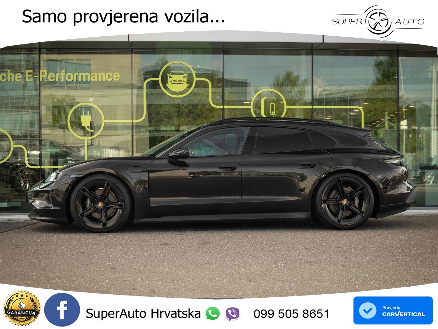 Porsche Taycan Sport Turismo 105 kWh (435 KS)