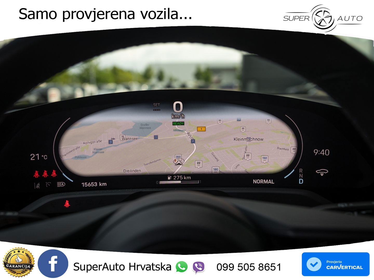 Porsche Taycan Sport Turismo 105 kWh (435 KS)