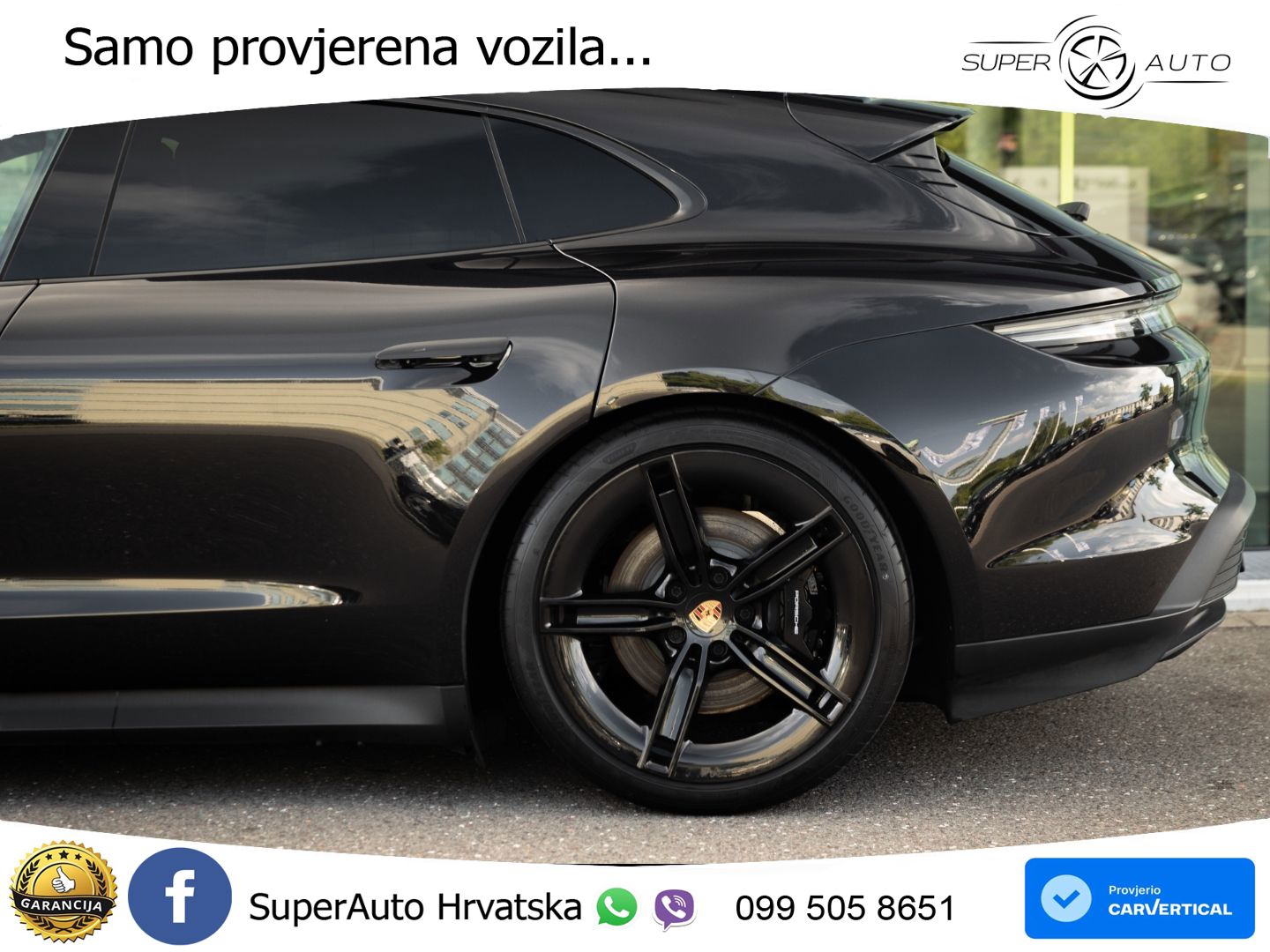 Porsche Taycan Sport Turismo 105 kWh (435 KS)