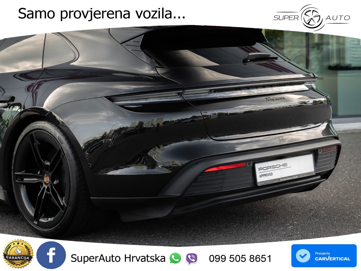 Porsche Taycan Sport Turismo 105 kWh (435 KS)