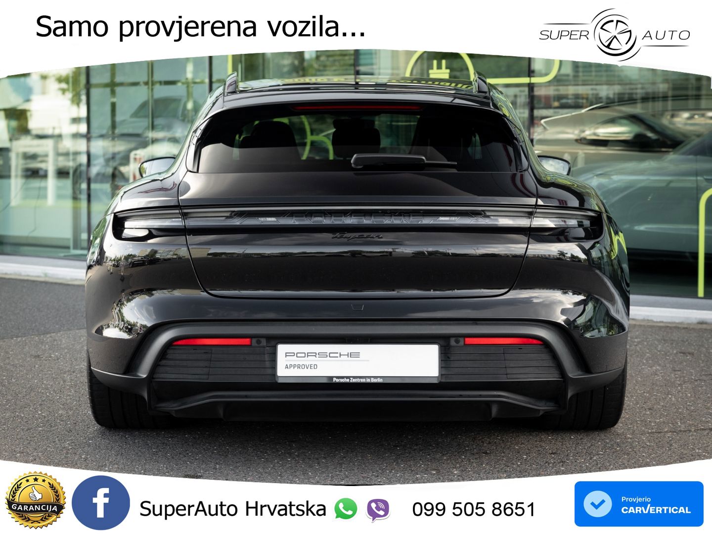 Porsche Taycan Sport Turismo 105 kWh (435 KS)