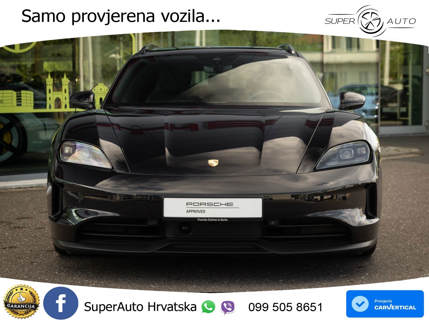 Porsche Taycan Sport Turismo 105 kWh (435 KS)