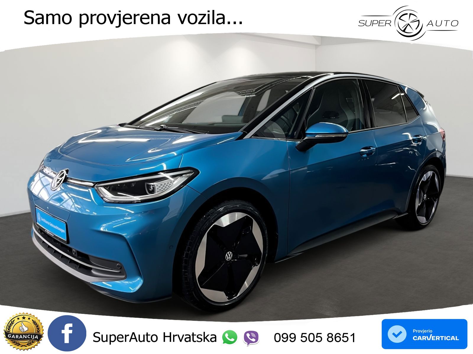 Volkswagen ID.3 Pro S 82 kWh (231 KS)
