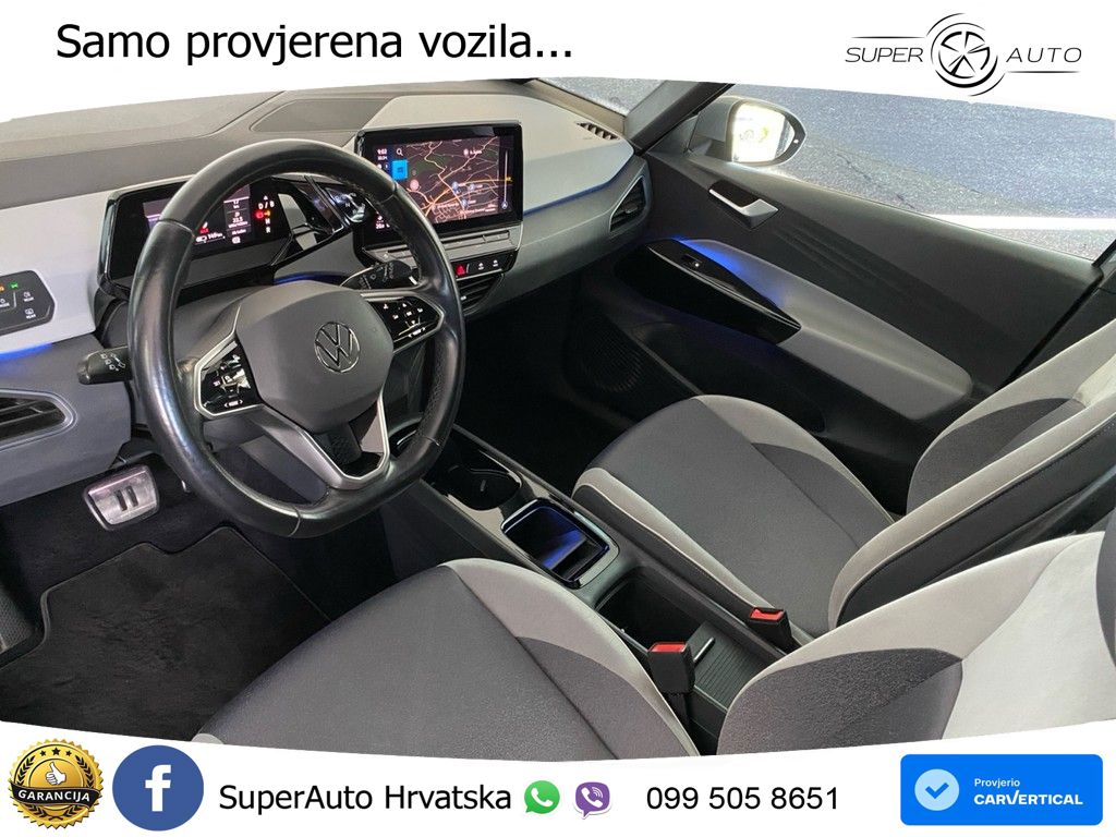 Volkswagen ID.3 Pro Performance 62 kWh (204 KS) LED+GR SJED+ACC