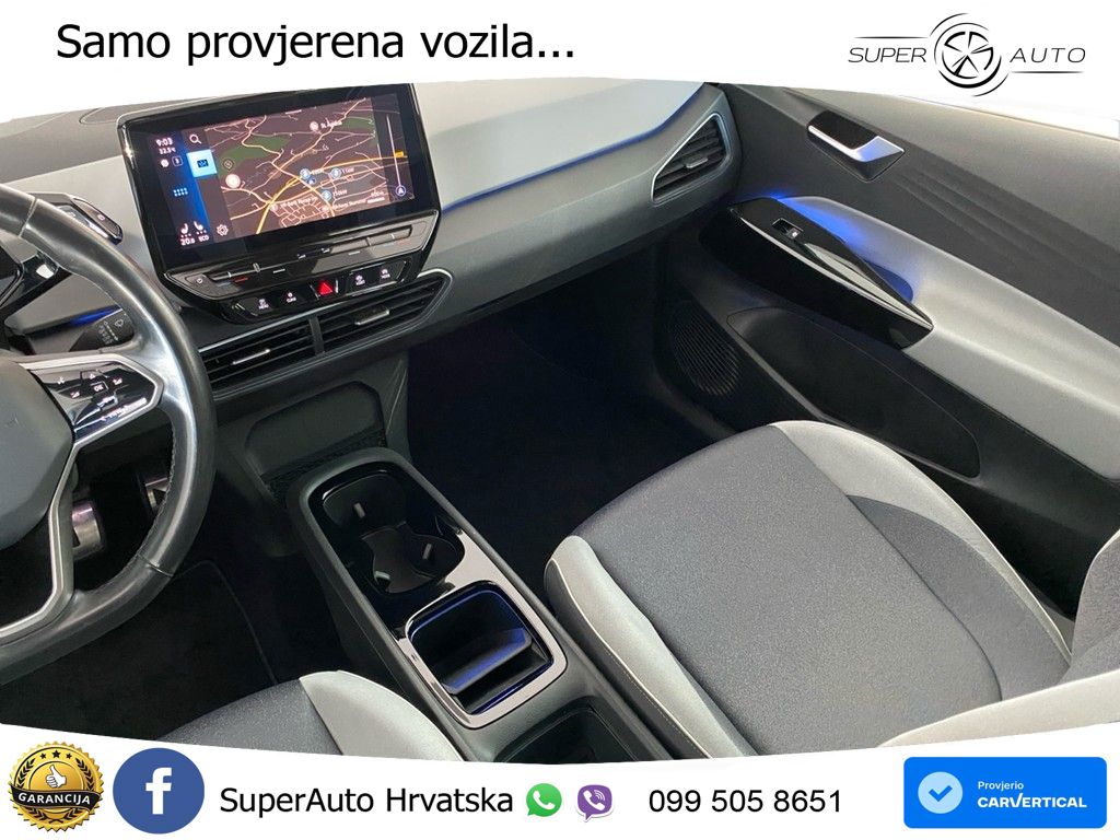 Volkswagen ID.3 Pro Performance 62 kWh (204 KS) LED+GR SJED+ACC