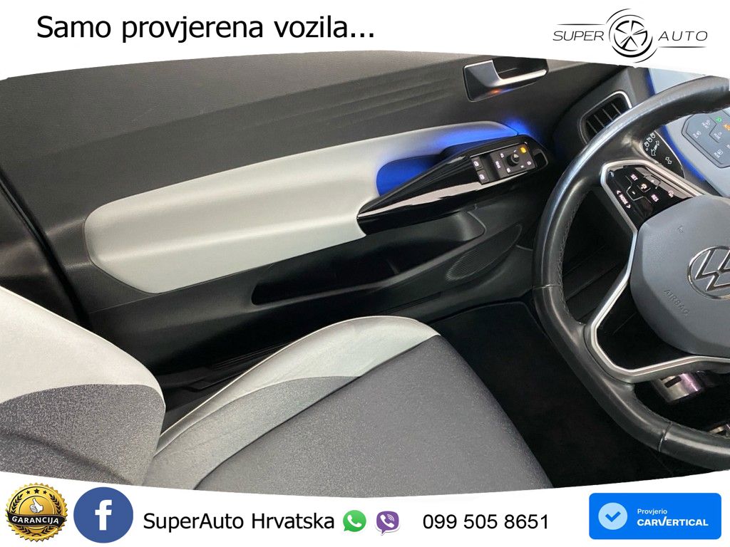 Volkswagen ID.3 Pro Performance 62 kWh (204 KS) LED+GR SJED+ACC