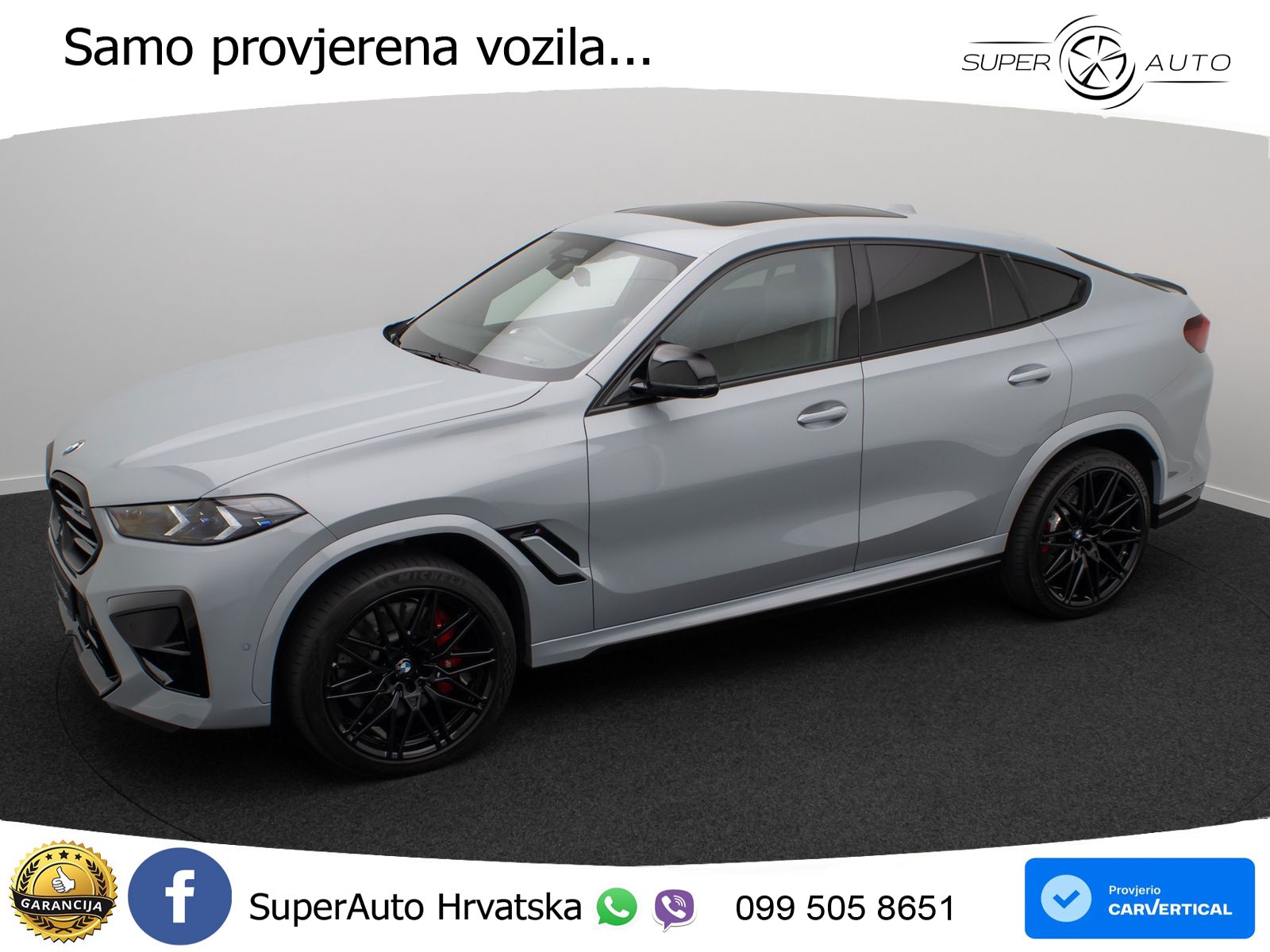 BMW X6 M Competition 4.4 V8 (625 KS) xDrive Steptronic LED+GR SJED+ACC