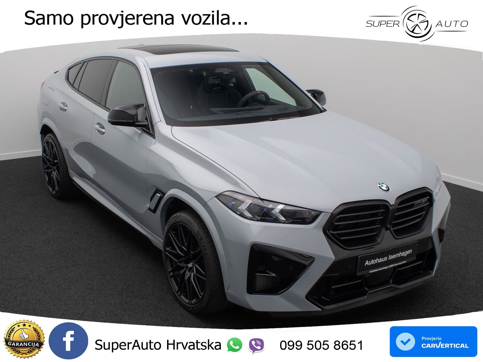 BMW X6 M Competition 4.4 V8 (625 KS) xDrive Steptronic LED+GR SJED+ACC