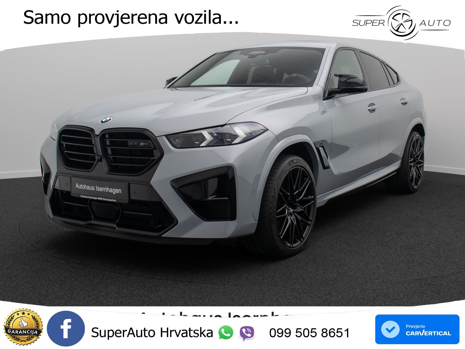 BMW X6 M Competition 4.4 V8 (625 KS) xDrive Steptronic LED+GR SJED+ACC