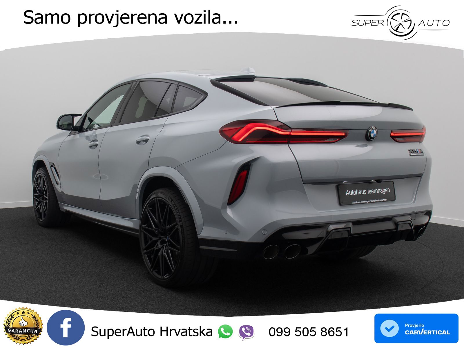 BMW X6 M Competition 4.4 V8 (625 KS) xDrive Steptronic LED+GR SJED+ACC