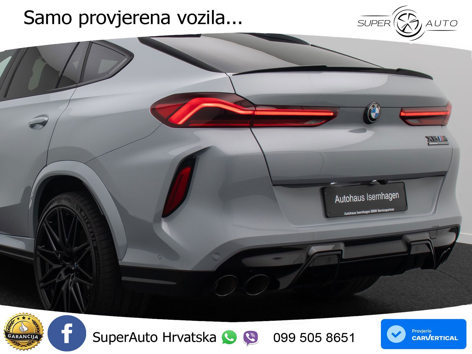 BMW X6 M Competition 4.4 V8 (625 KS) xDrive Steptronic LED+GR SJED+ACC