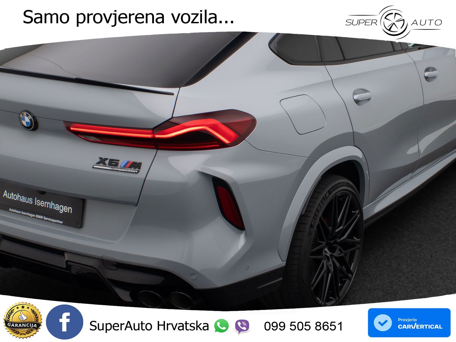 BMW X6 M Competition 4.4 V8 (625 KS) xDrive Steptronic LED+GR SJED+ACC