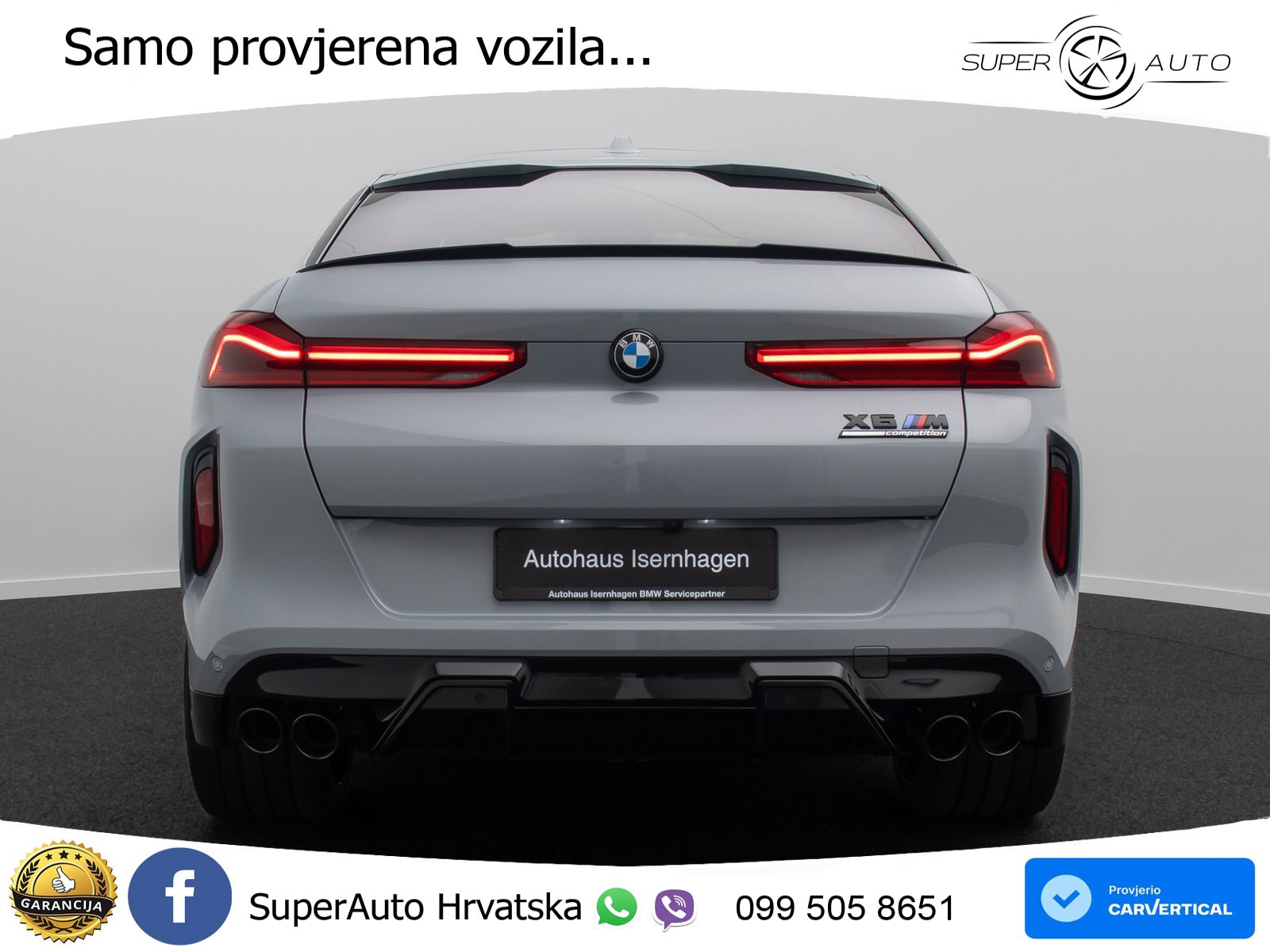 BMW X6 M Competition 4.4 V8 (625 KS) xDrive Steptronic LED+GR SJED+ACC