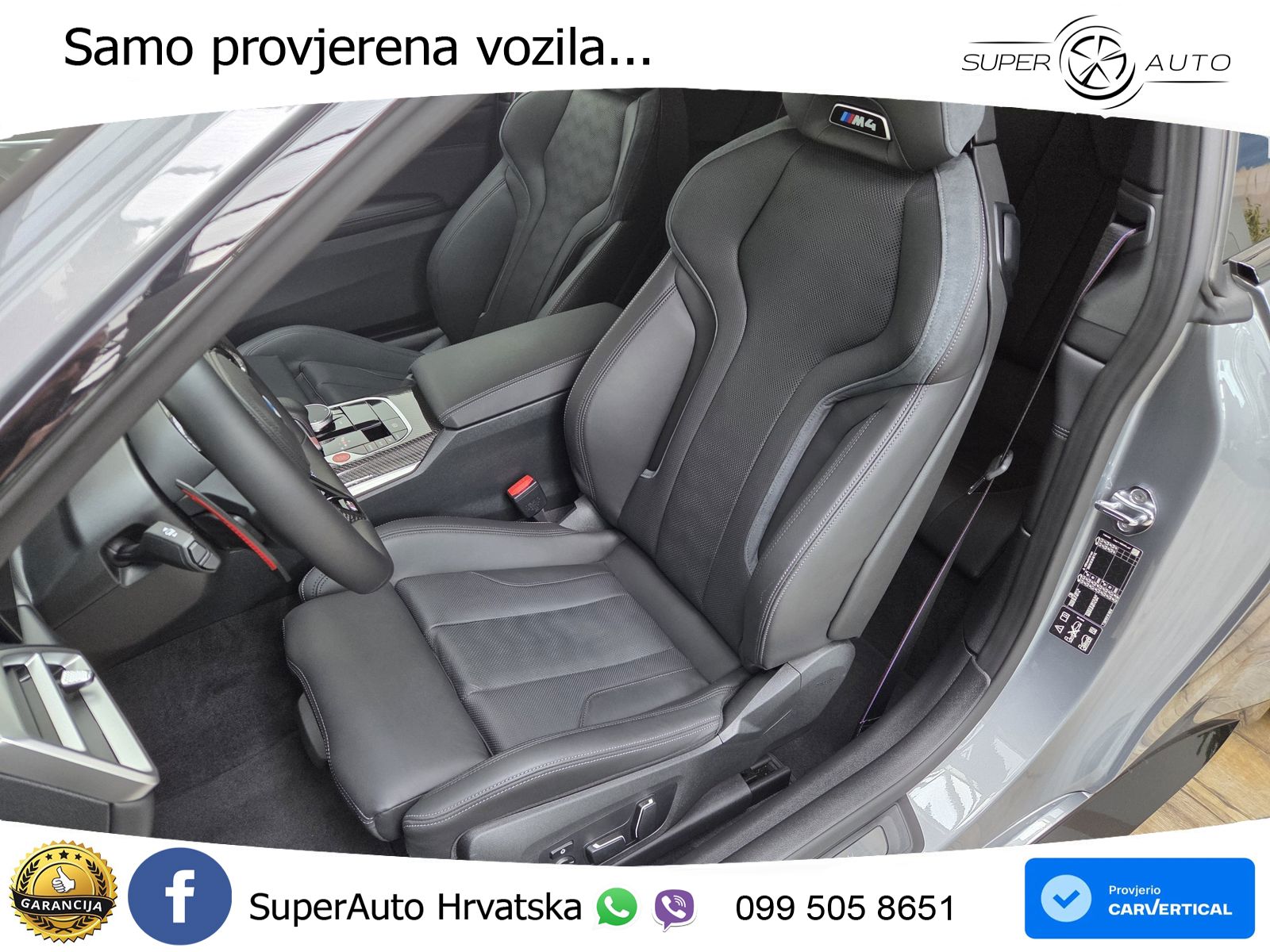 BMW M4 Competition 3.0 (530 KS) xDrive Steptronic LED+GR SJED+ACC