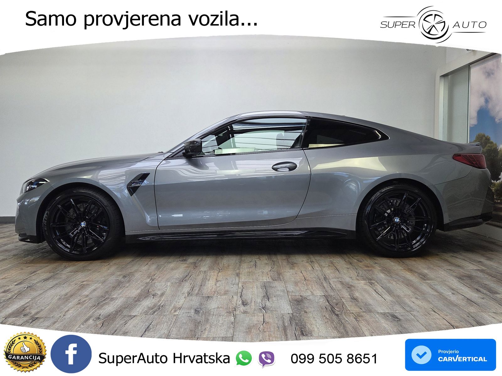 BMW M4 Competition 3.0 (530 KS) xDrive Steptronic LED+GR SJED+ACC