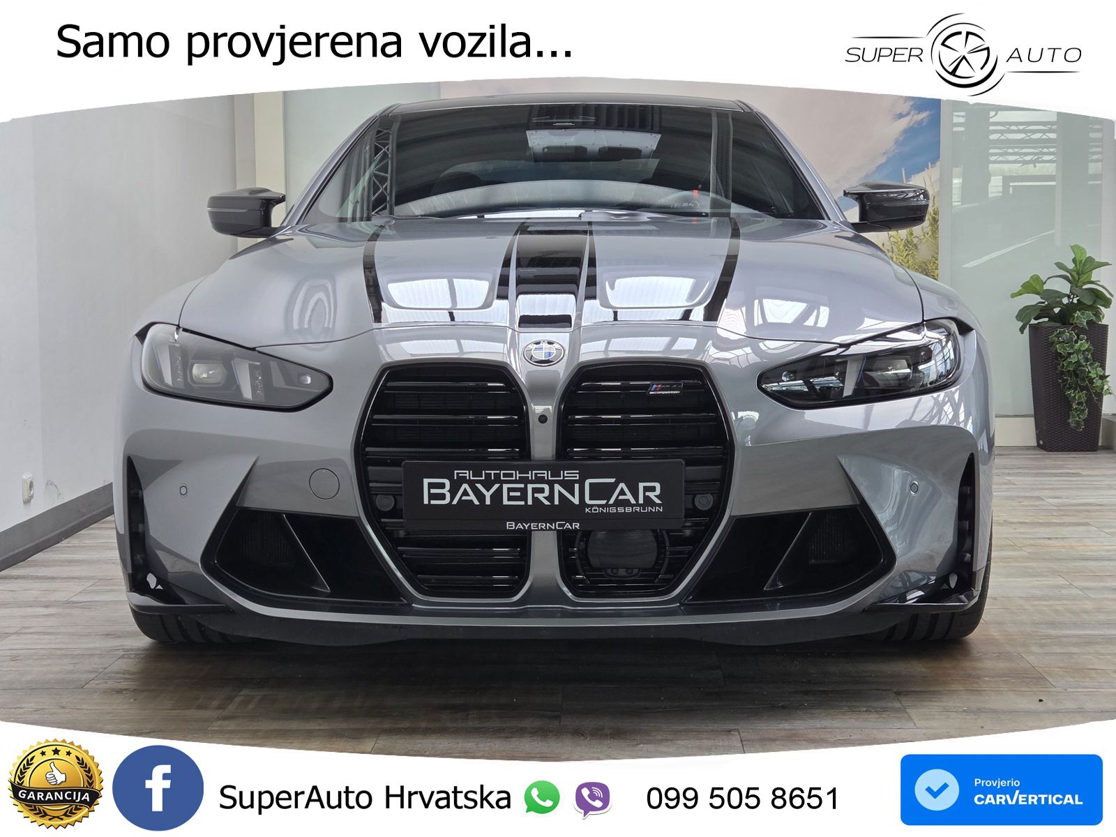 BMW M4 Competition 3.0 (530 KS) xDrive Steptronic LED+GR SJED+ACC