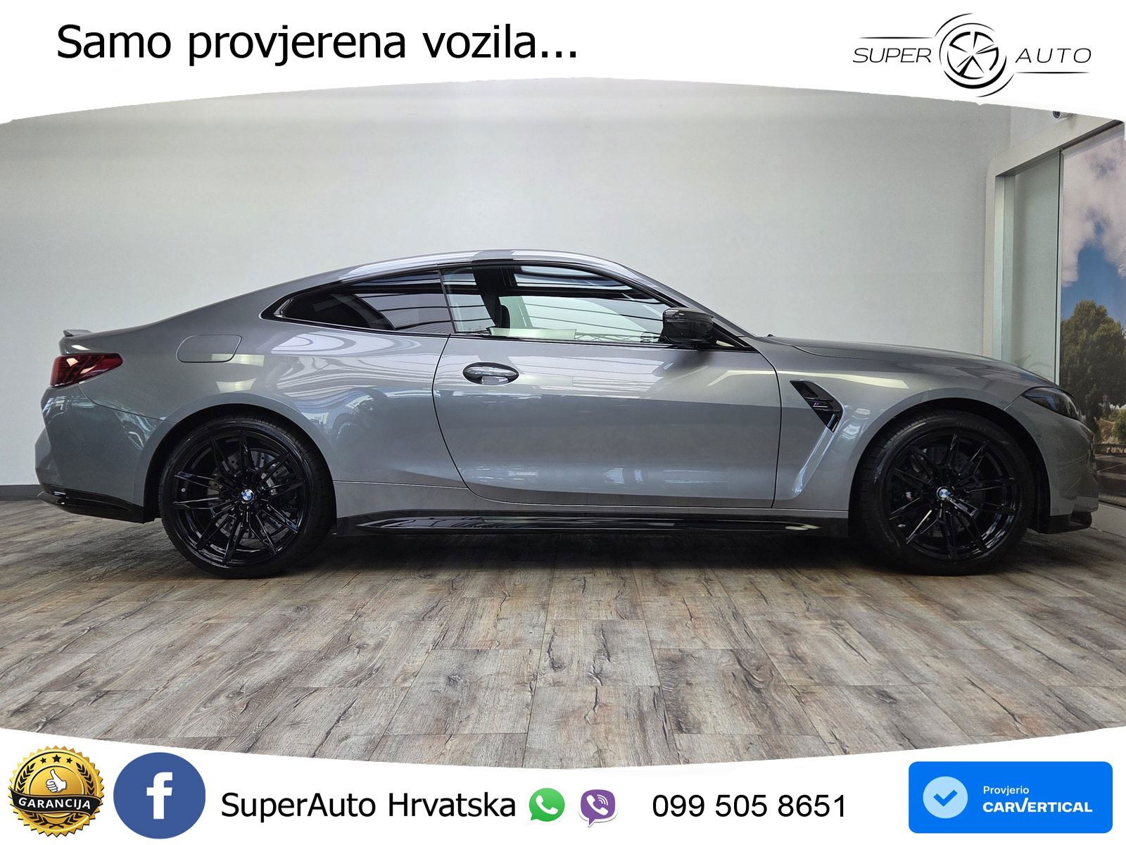 BMW M4 Competition 3.0 (530 KS) xDrive Steptronic LED+GR SJED+ACC