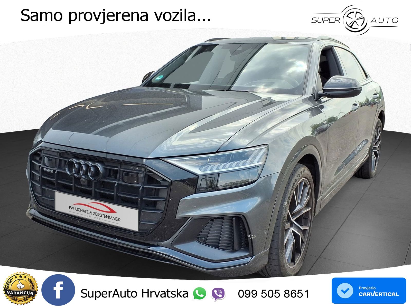 Audi Q8 50 TDI V6 (286 KS) quattro Tiptronic